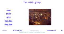 Desktop Screenshot of cave.org