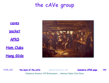 Tablet Screenshot of cave.org